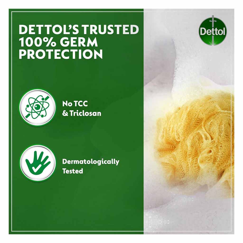 Dettol Zing Orange Antibacterial Bar Soap 120g