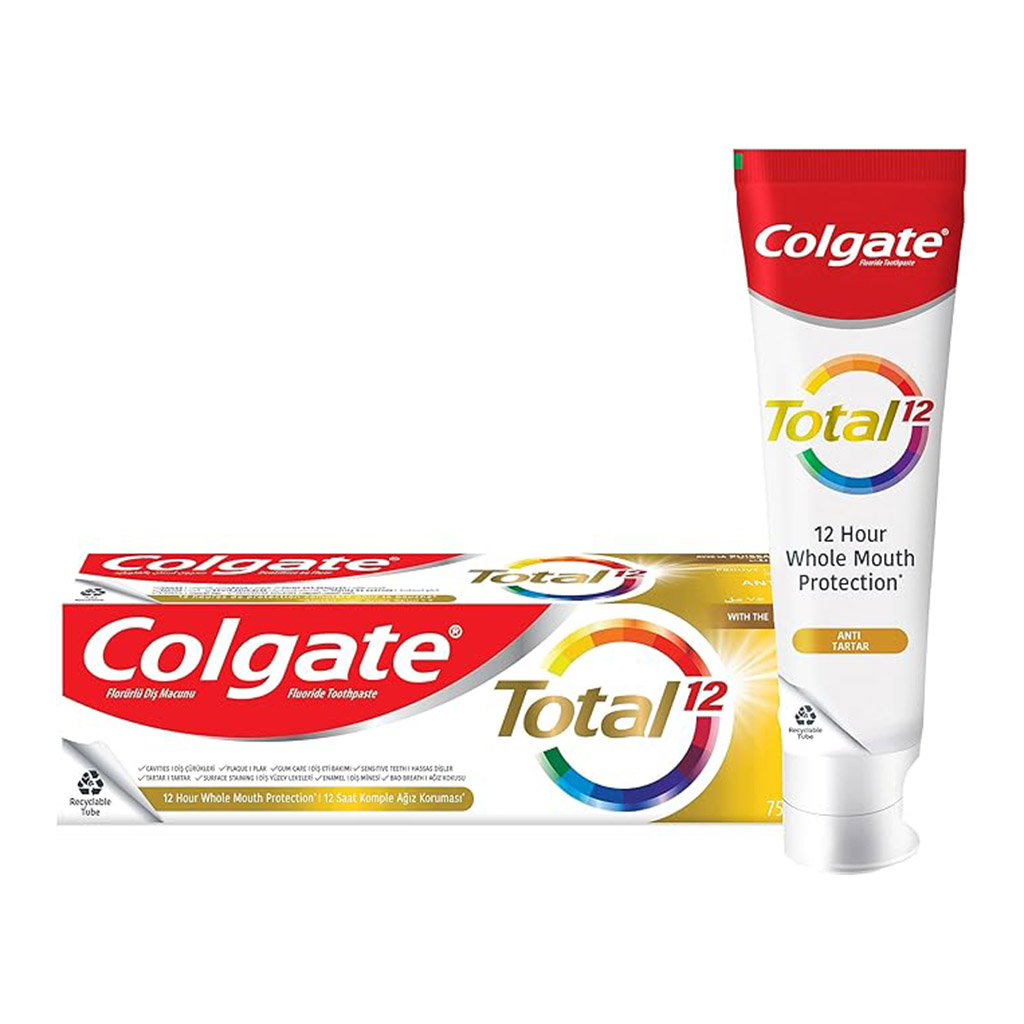 Colgate Total Anti-Tartar Toothpaste 75ml