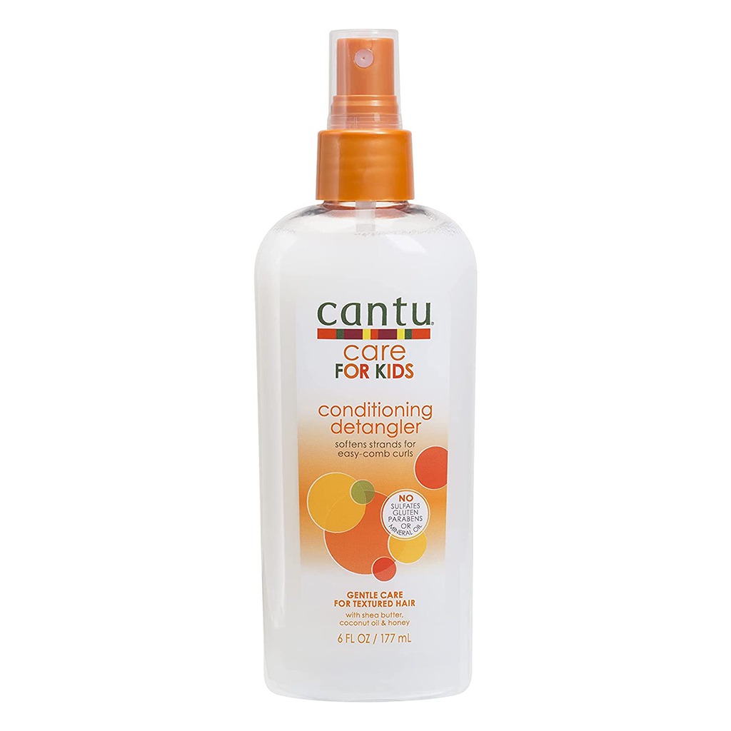 Cantu Care For Kids Paraben & Sulfate-Free Conditioning Detangler Spray, 177 Ml