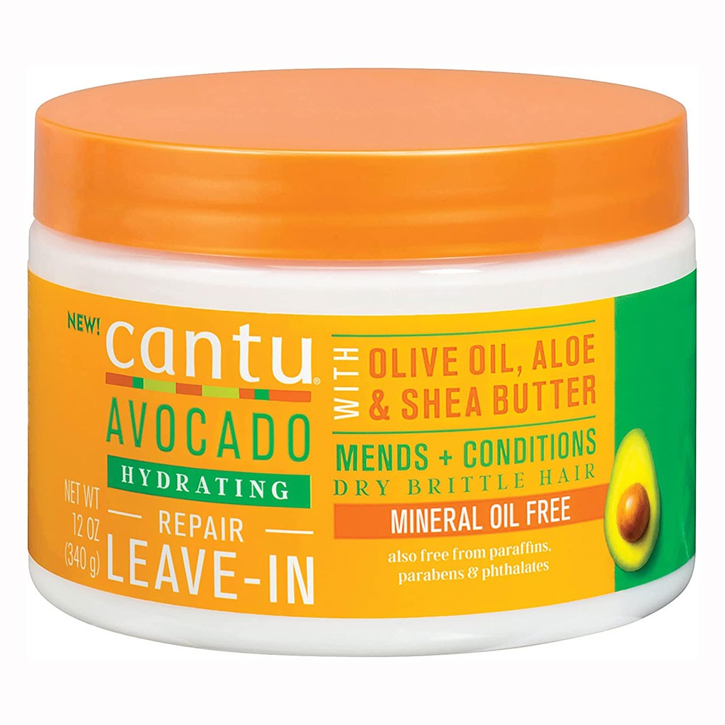 Cantu, Avocado leave-in condition cream, Nourishing leave-in cream for soft and manageable hair, 340 g