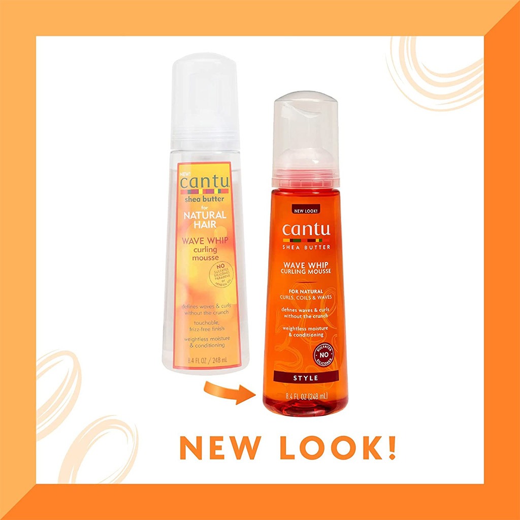 Cantu Wave Whip Curling Mousse 248 g