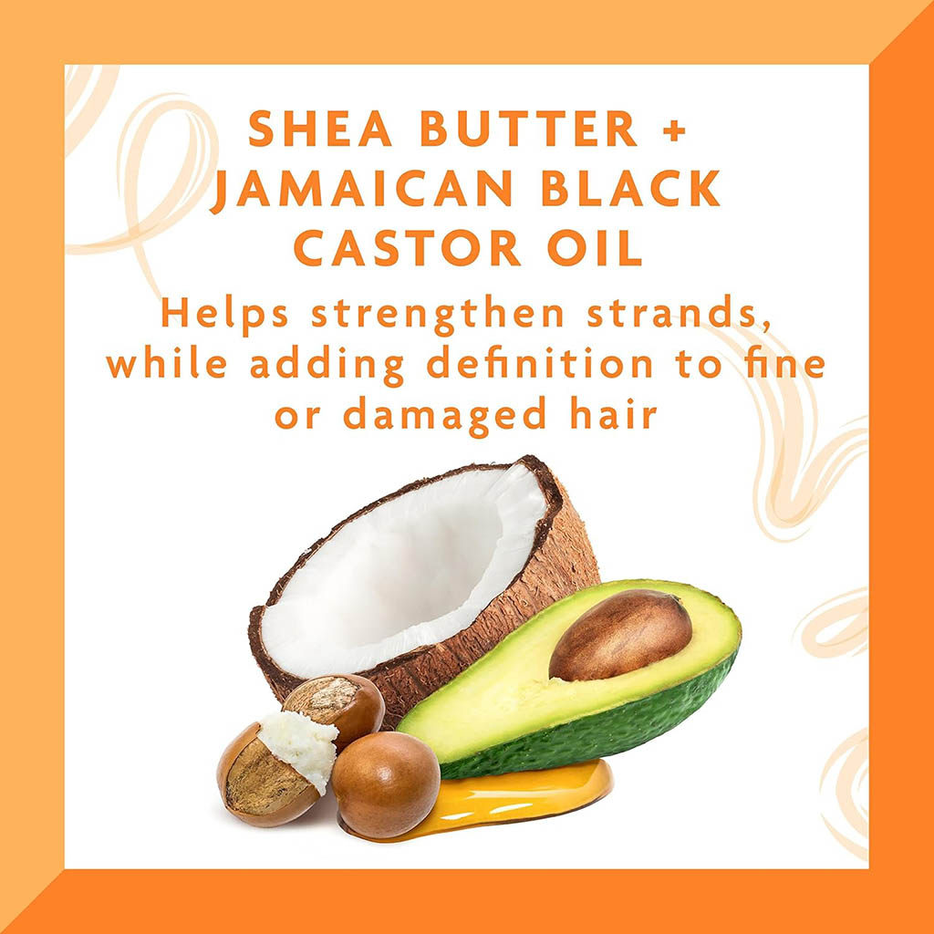 Cantu, Jamaican Castor Oil Max Hold Styling Gel, Strong hold gel for natural hair styling, 524 g