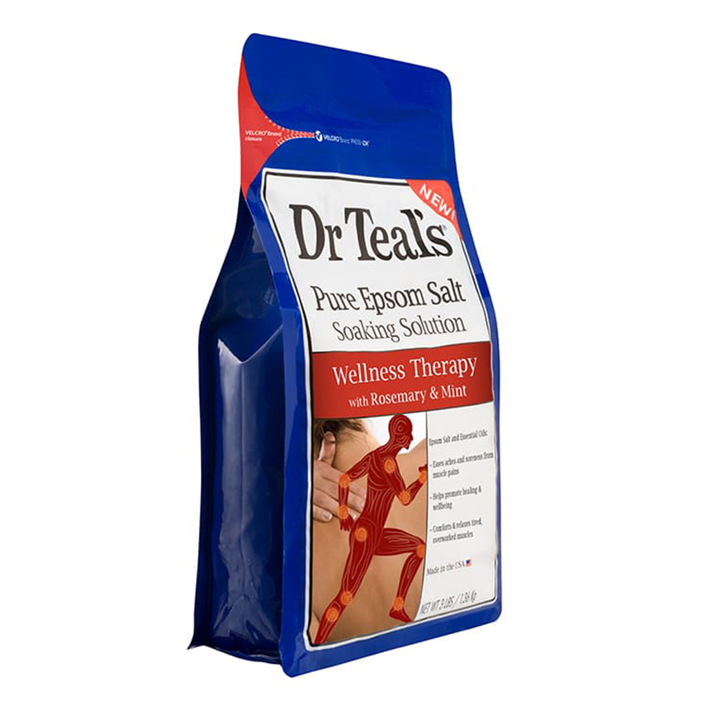 Dr Teal’s, Pure Epsom Salt Soaking Solution, Relaxing soaking solution with pure Epsom salt, 1360g