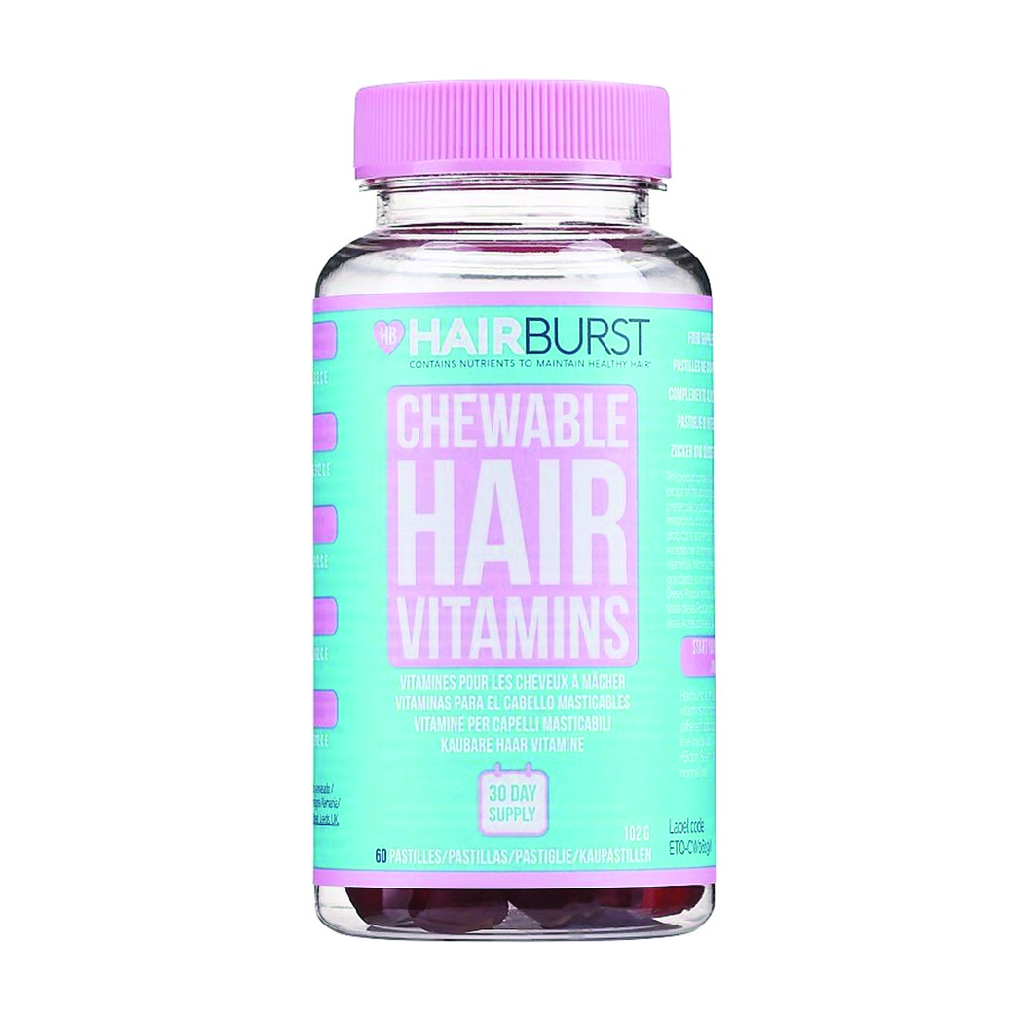 HAIRBURST CHEWABLES HAIR VITAMINS 60 PASTELLS