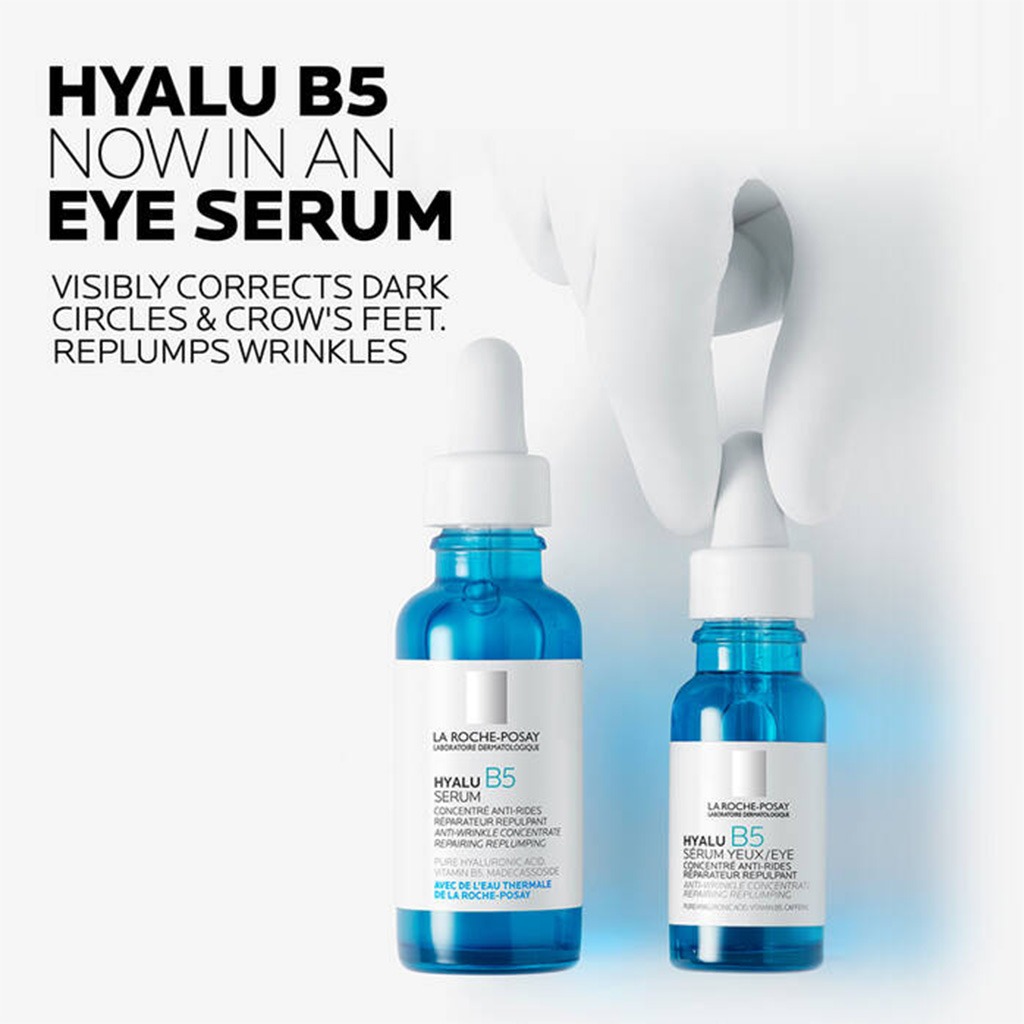 La Roche-Posay, Hyalu B5 eye cream, Hydrating and anti-aging eye cream, 15 ml