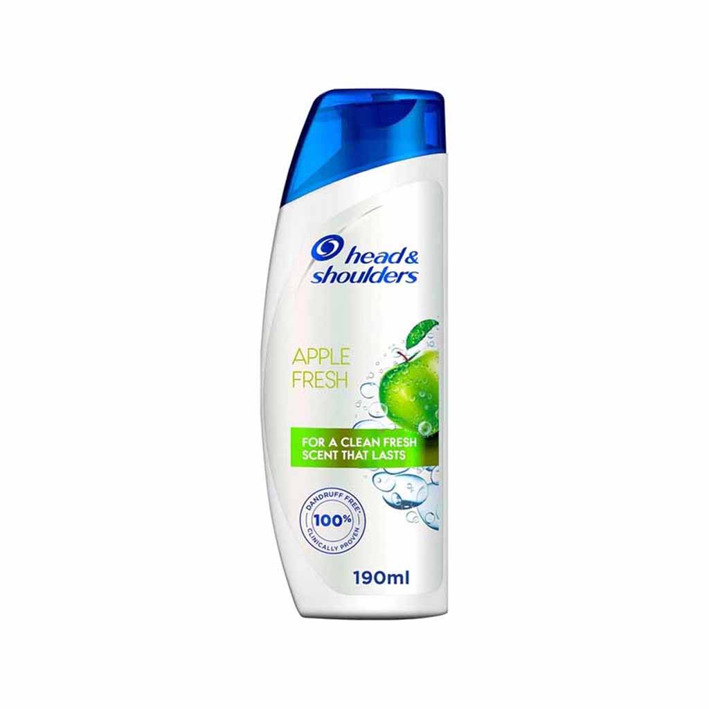 Head & Shoulders Apple Fresh Shampoo 190ml