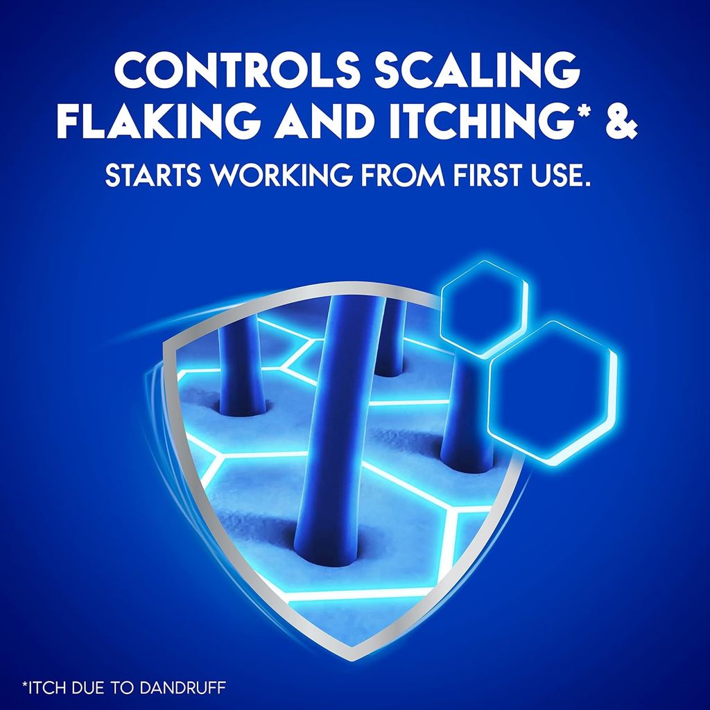 Head & Shoulders, Lovely Silk Shampoo, Nourishing Anti-Dandruff Shampoo with Silk Proteins, 190ml