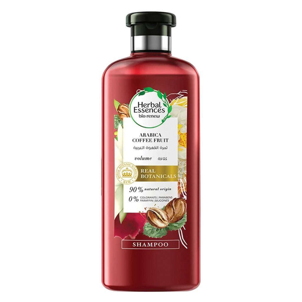Herbal Essences, Bio:Renew Arabica Coffee Volume Boost Shampoo, Volumizing caffeine infused shampoo, 400ml