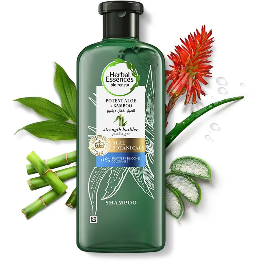 Herbalaloe, Bamboo shampoo, Herbal shampoo with aloe and bamboo extracts, 6400ml