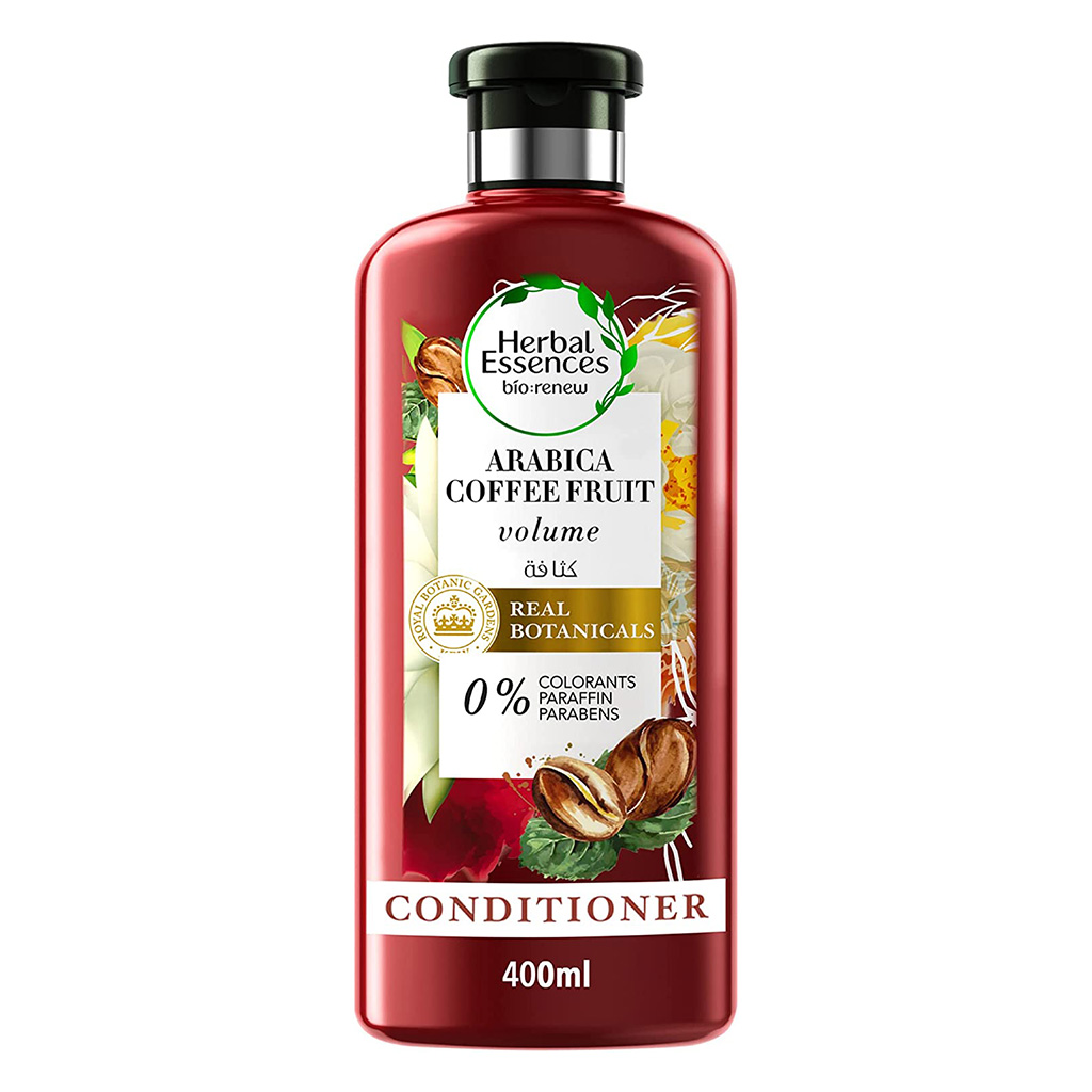 Herbal Essences Bio Renew Arabica Coffee Volume Boost Fruit Conditioner for Fine Hair 400 ml