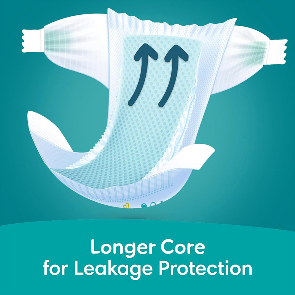 Pampers Baby Diapers, Size 3, 88 pcs, Bag