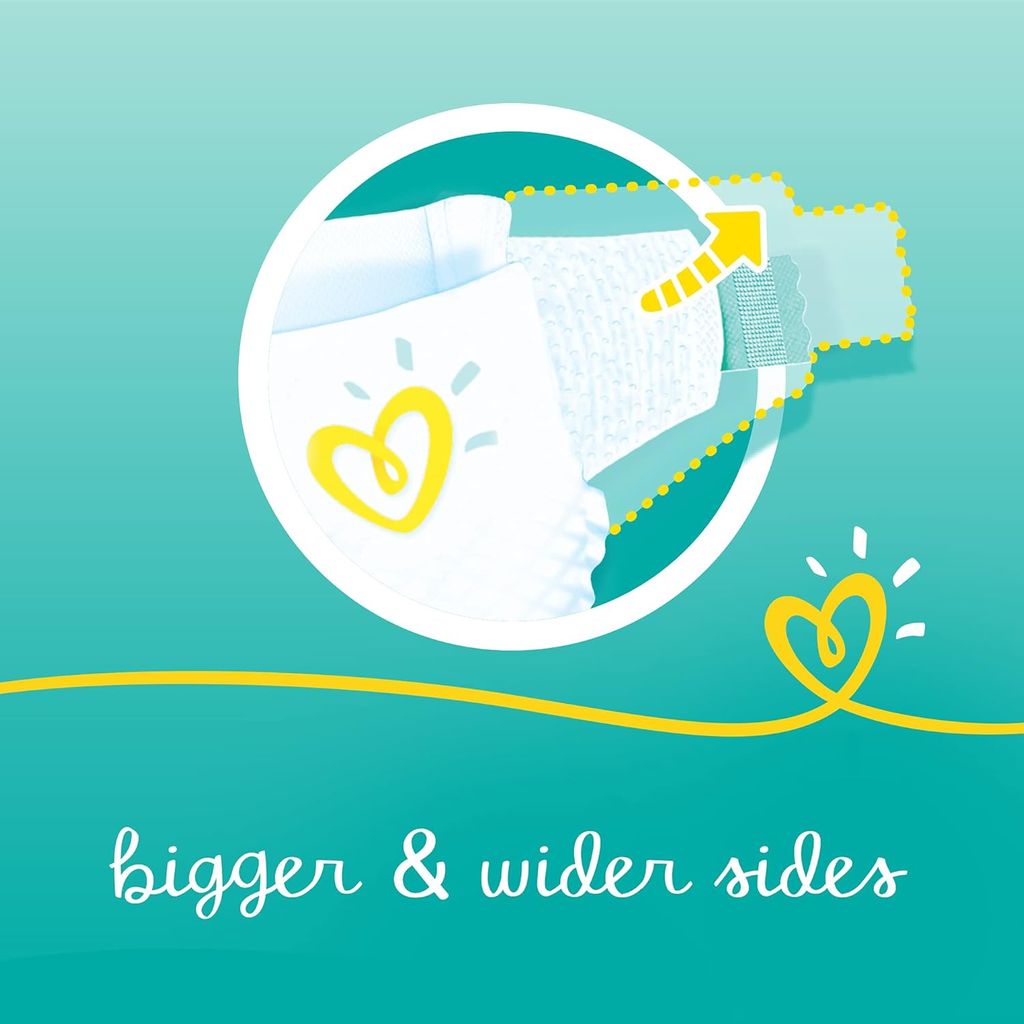 Pampers Baby Diapers, Size 6, 58 pcs