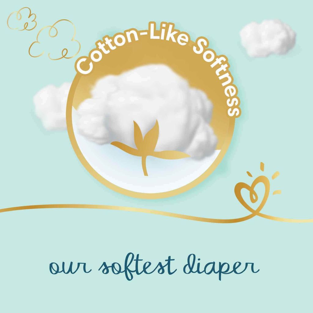 Pampers Premium Care Diapers, Size 1, 2-5Kg, Pack of 108's