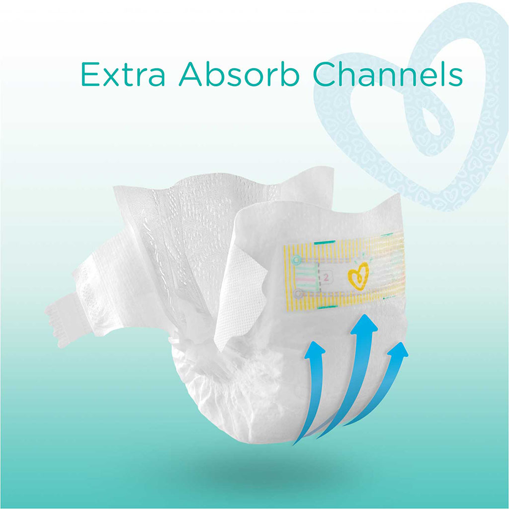 Pampers, Premium Care Baby Diapers, Soft and breathable diapers for babies, Size 3 (6-10 kg)