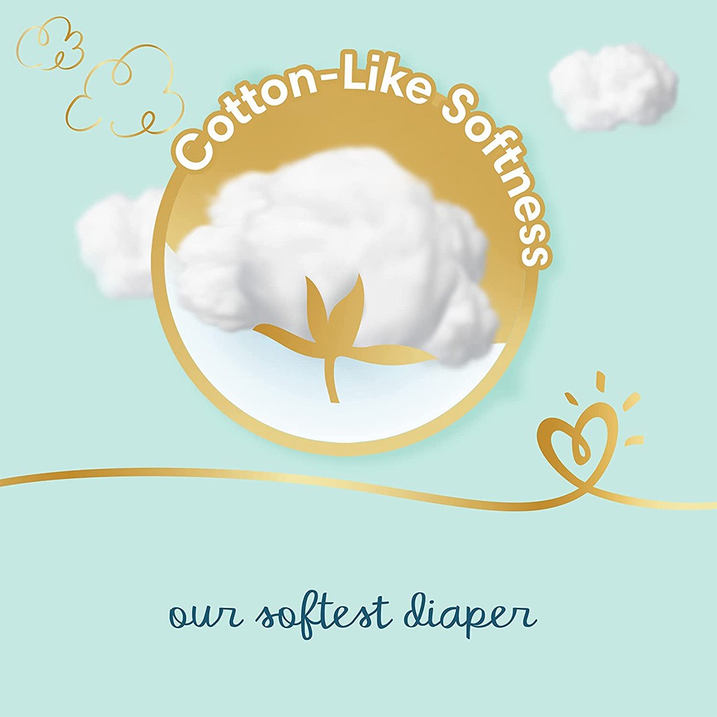 Pampers, Premium Care Baby Diapers, Soft and breathable diapers for babies, Size 4 (9-14 kg)