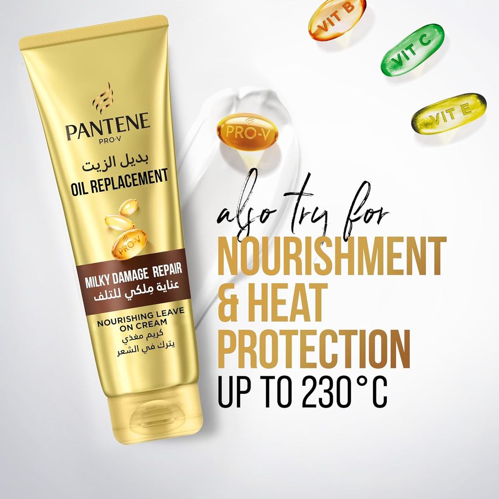 Pantene, Milk Damage Repair Shampoo, Repairing shampoo for damaged hair, 12600 ml