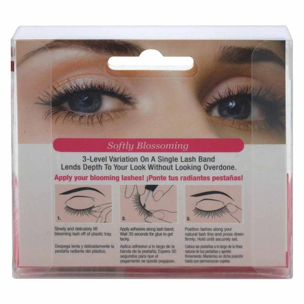 Kiss, Flourishing Blooming Eyelashes Peony, Voluminous false eyelashes with natural look