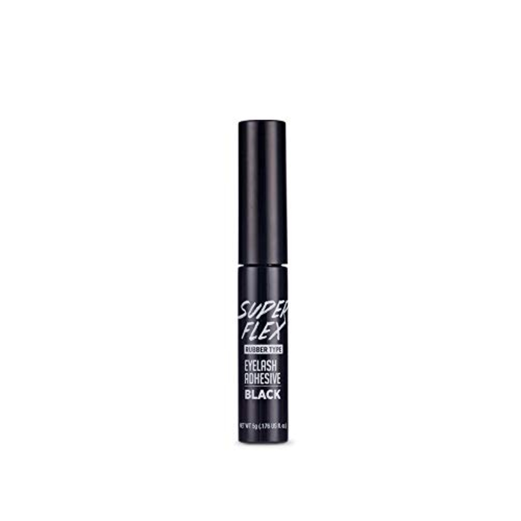 Kiss, i-Envy Super Flex Brush Eyelash Adhesive, Rubber type adhesive for flexible hold, black, 7 g