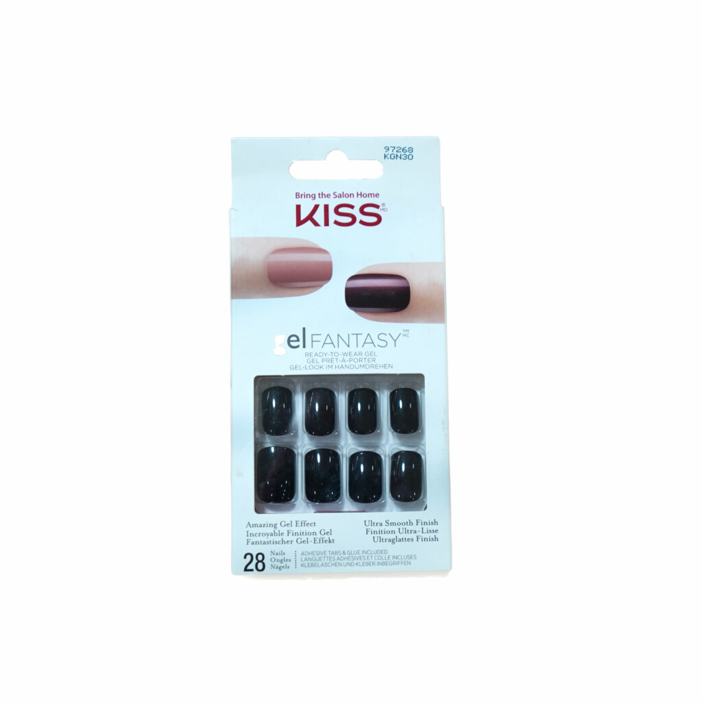 Kiss, Gel Fantasy Ombre Ready-to-Wear Gel Nails, Durable pre-designed gel nails set