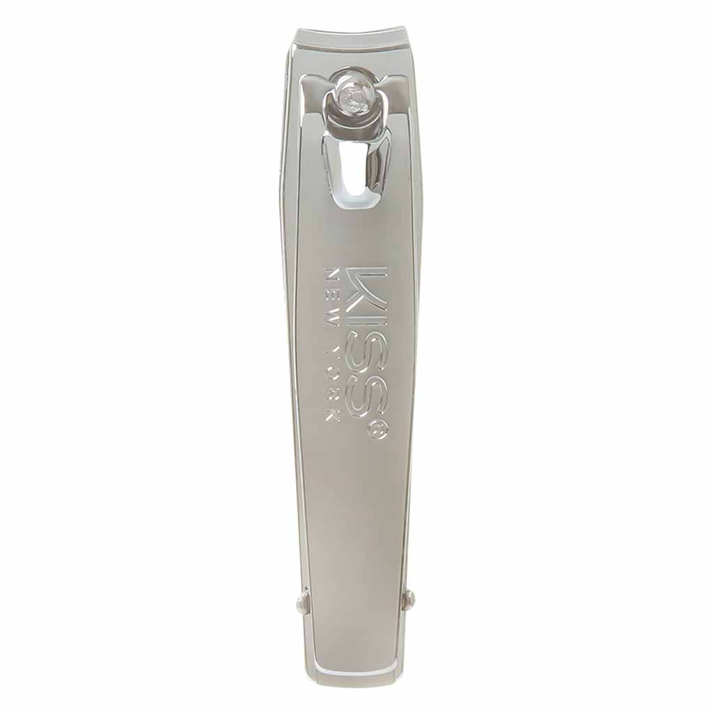 Kiss, Premium nail clipper silver, Durable stainless steel nail clipper for precise trimming