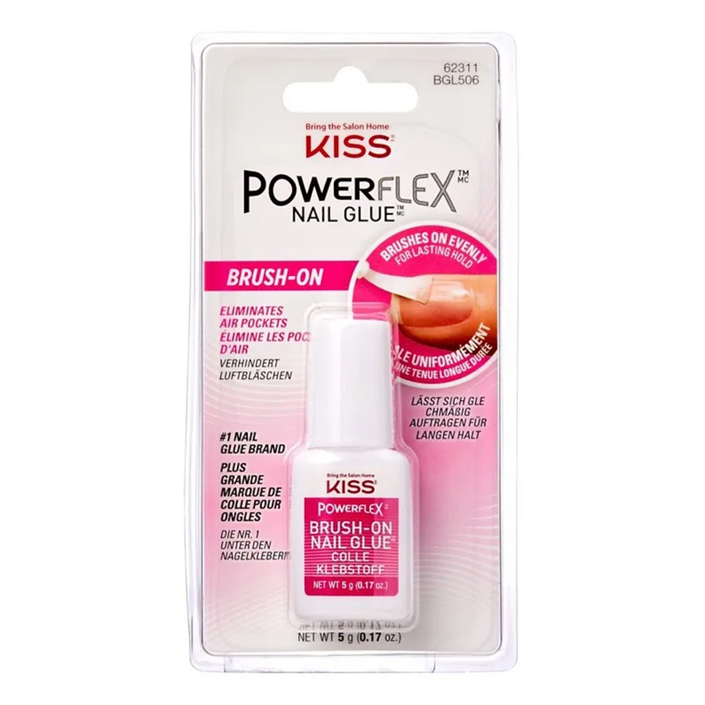 Kiss Bgl506C Brush - On Nail Glue