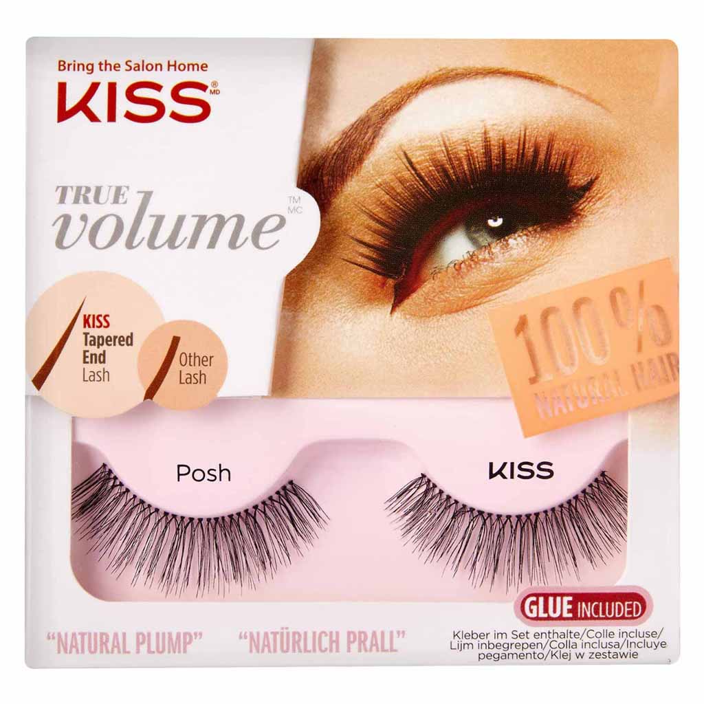 Kiss KTVL01C True Volume Tapered End Lash