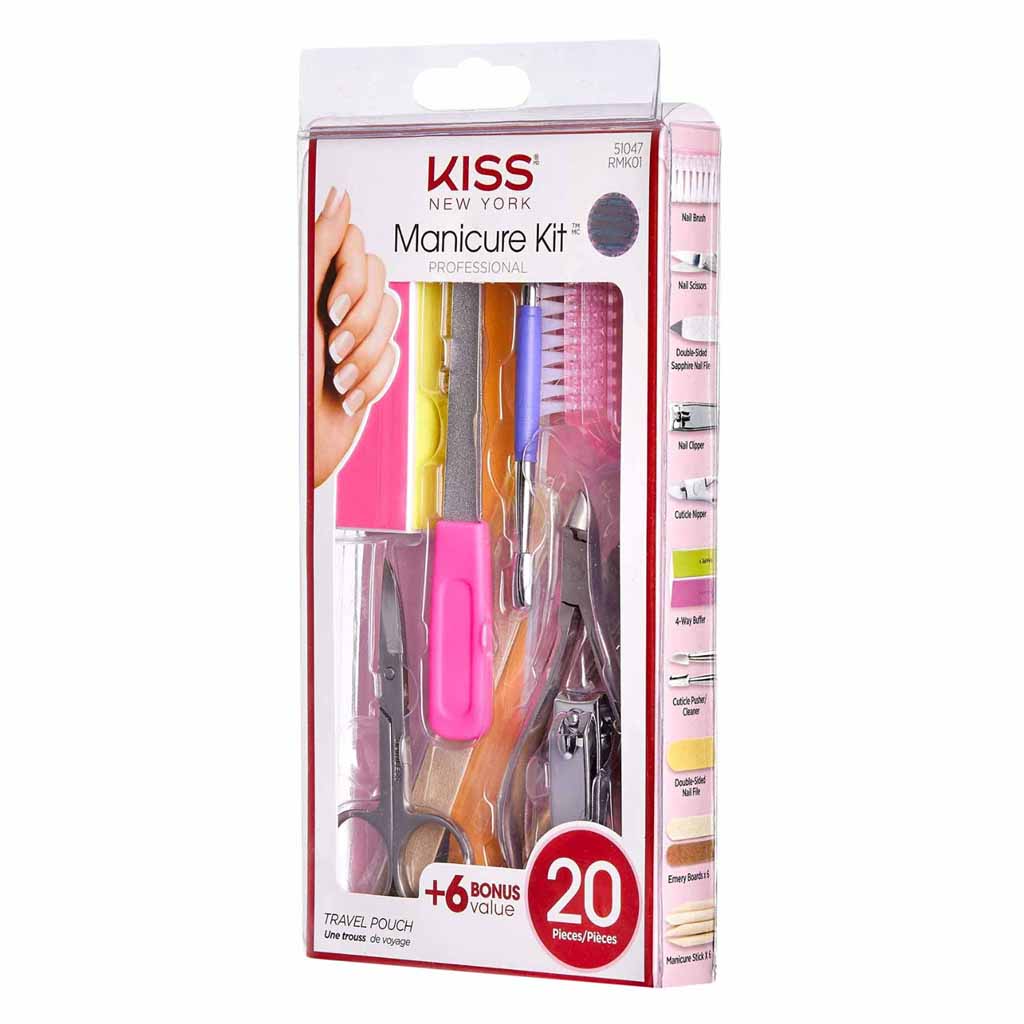 Kiss RMK01 Professional Manicure Kit 20 Pieces