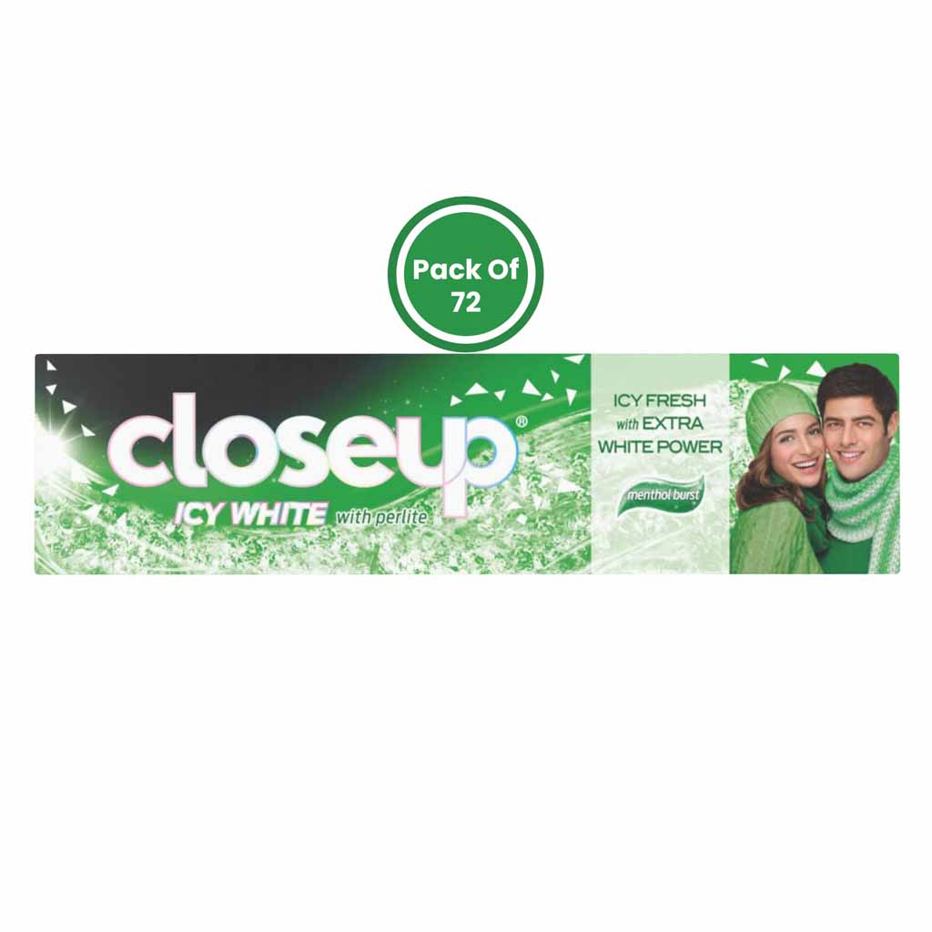 Closeup, Menthol Burst Icy White Toothpaste, Cooling whitening toothpaste, 75ml