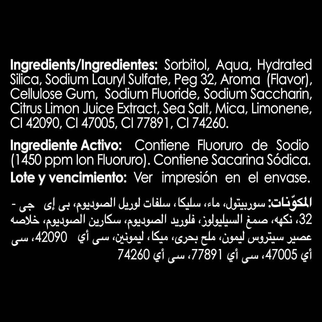 Closeup, Natural Smile Toothpaste, Lemon Essence & Sea Salt, 75ml