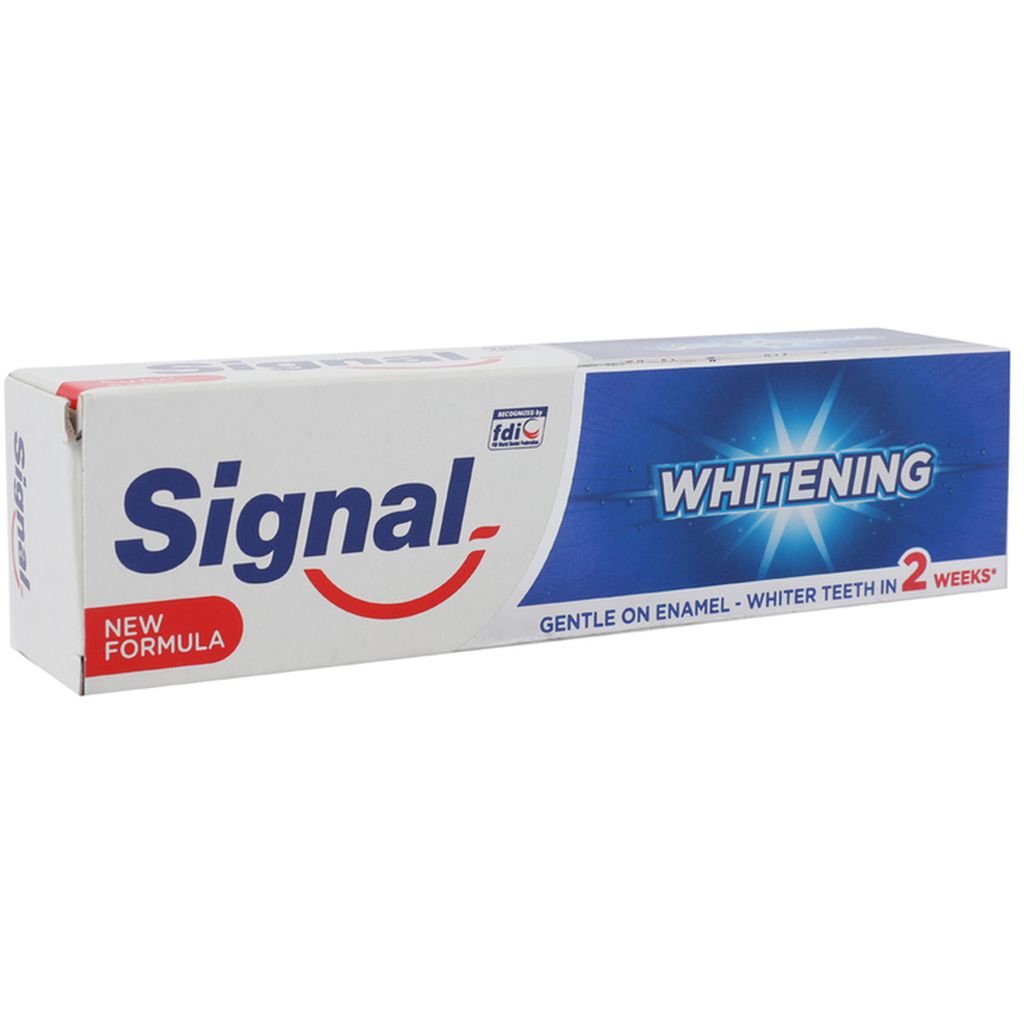 Signal, Toothpaste Whitening Herbal, Whitening toothpaste with herbal extracts, 75 ml