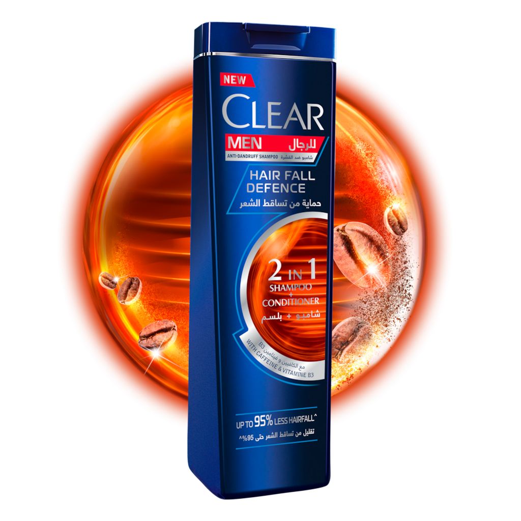 Clear, Hair Fall Defense Shampoo, Anti-hair fall shampoo for stronger hair, 12 ml
