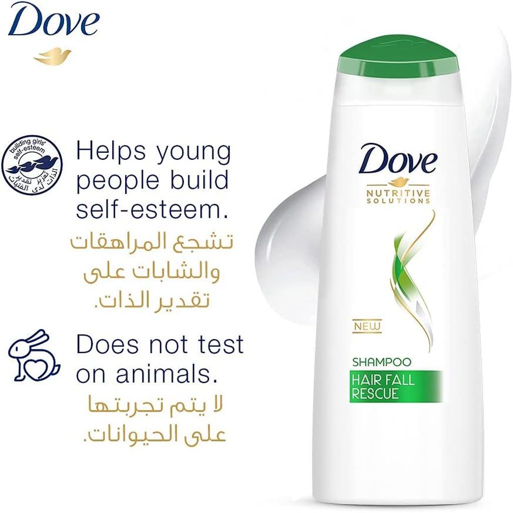 Dove, Hair Fall Rescue Shampoo, Strengthening shampoo to reduce hair fall, 12ml