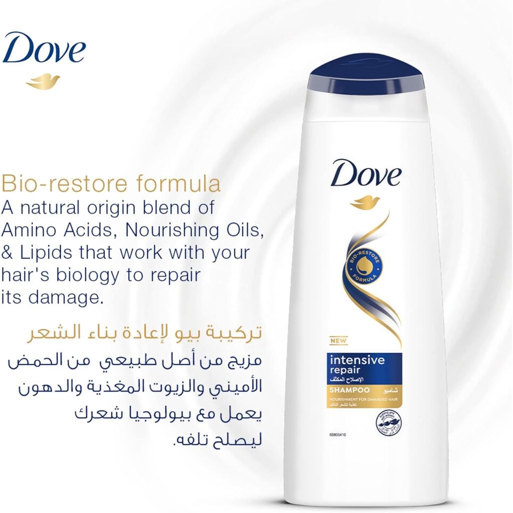 Dove Shamp Intens Repair L4L 12X400 ml