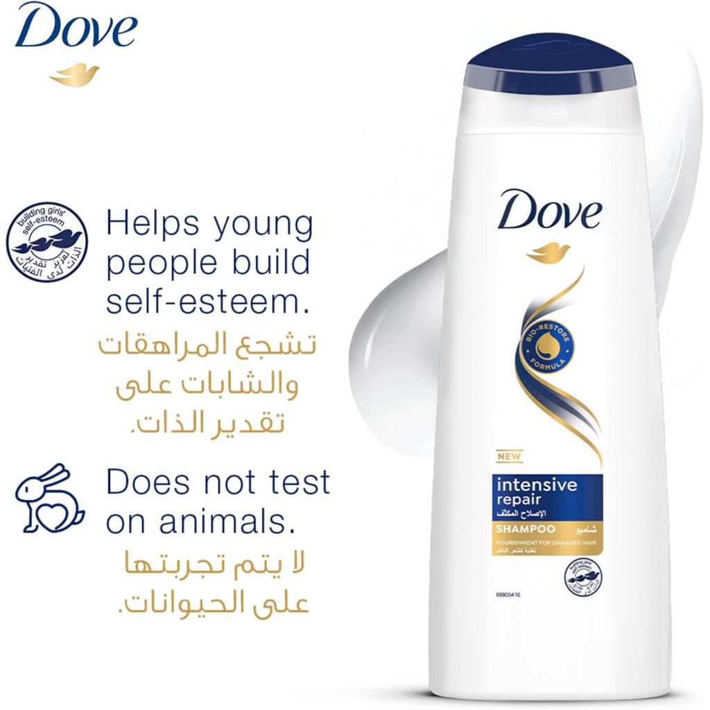 Dove Shamp Intens Repair L4L 12X400 ml