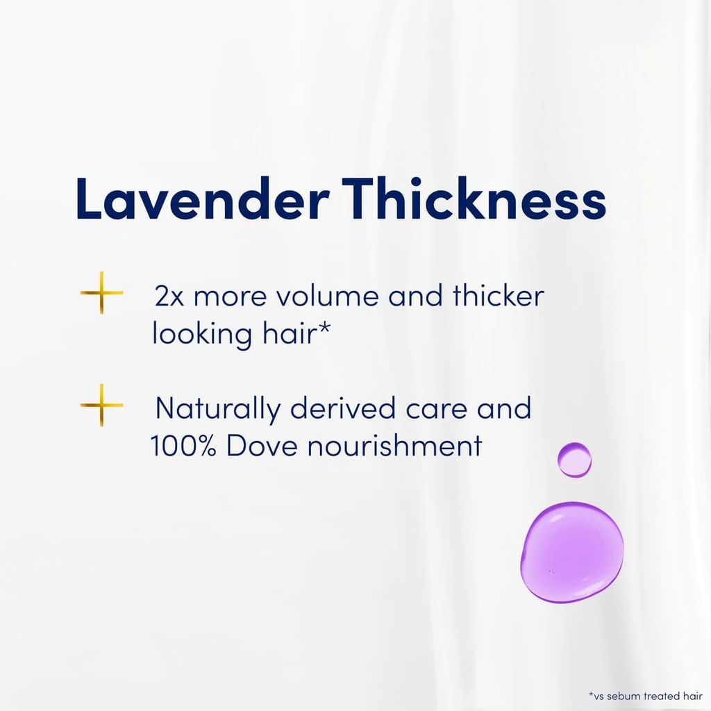 Dove Shampoo Thick Rit Lavend L4l 12 ml