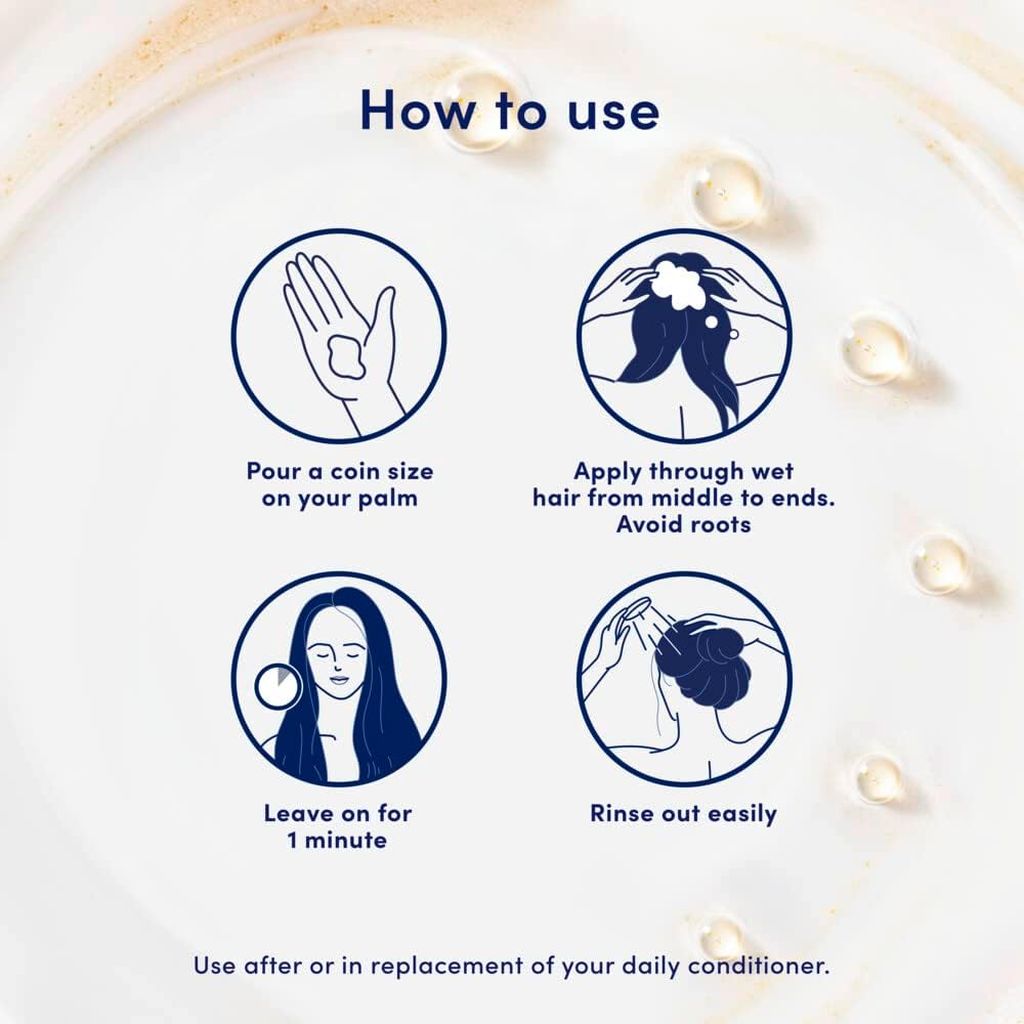 Dove, Nourishing Care Conditioner, Hydrating conditioner for smooth and soft hair, 12ml