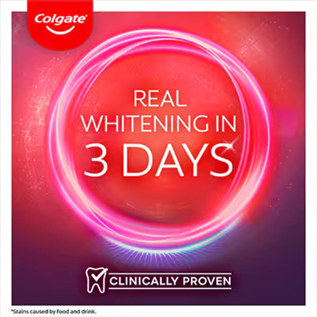 Colgate, Optic White Oxygen Whitening Toothpaste, Whitening toothpaste for brighter teeth, 50ml