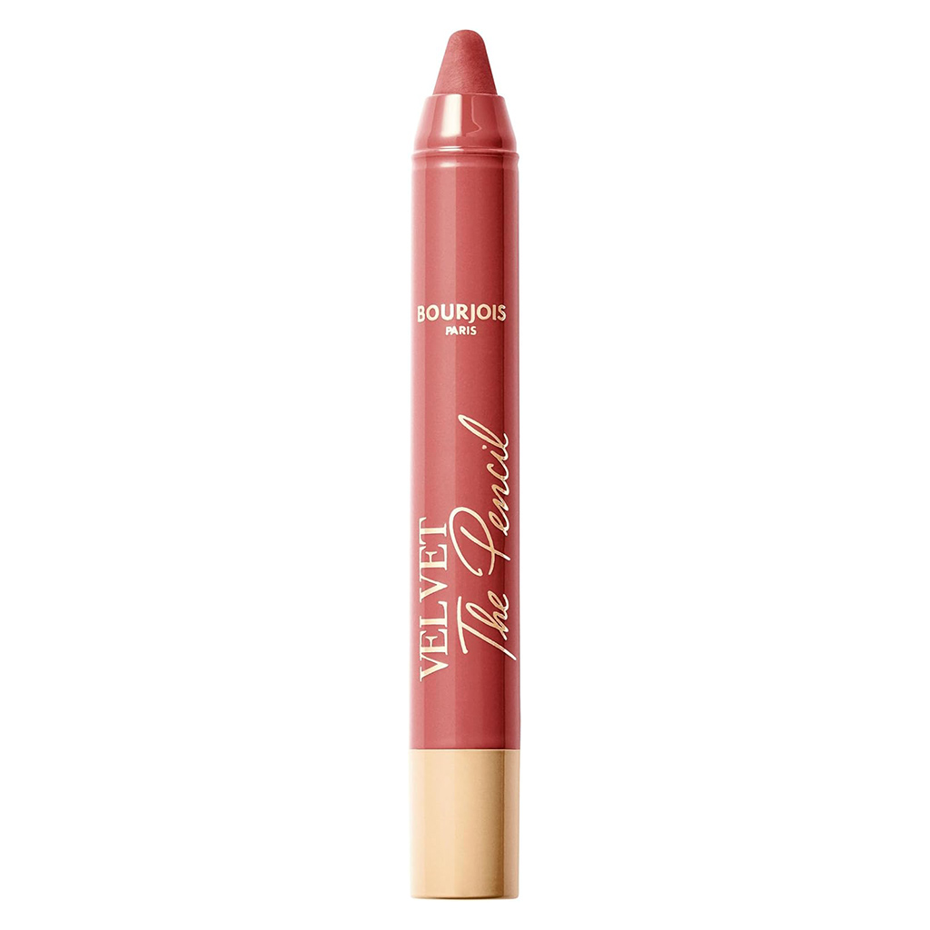 Bourjois, Velvet The Pencil Lip Liner 04 Less Is Brown, Smooth lip liner for precise application, 3g