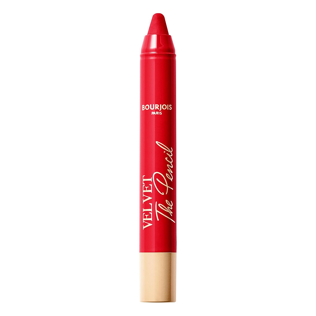Bourjois, Velvet the pencil lip liner 07 rouge is carmin, Creamy lip liner for bold colour, 3g