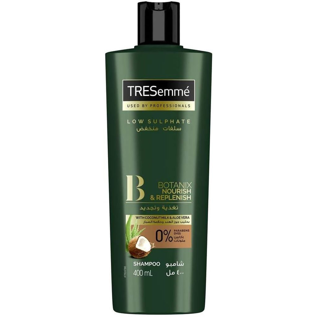 Tresemme, Shampoo Botanix Nourish, Botanical shampoo for hair nourishment and repair, 412 ml