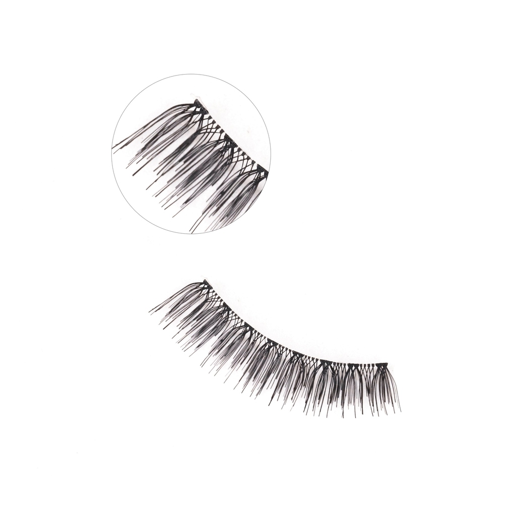 Ousha, Lashes #13 Single Lashes Natural Human Hair, Natural look eyelash extensions, 50 pieces