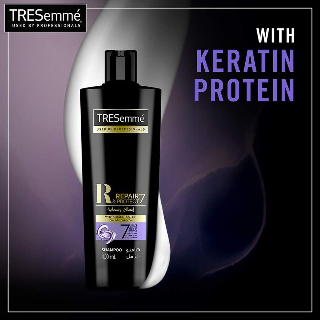 Tresemme, Repair Shampoo, Strengthening shampoo for damaged hair, 12 ml