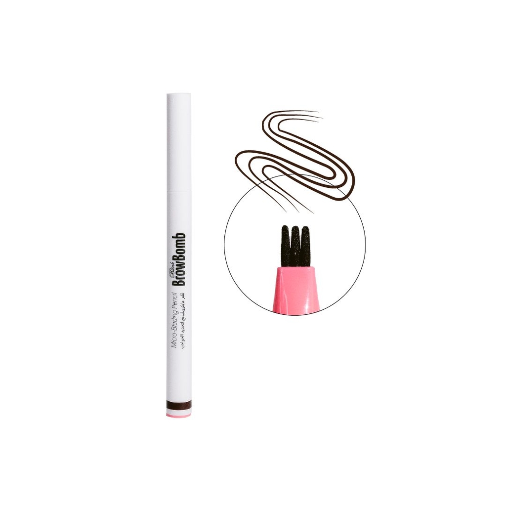 Blink BrowBomb Microblading Eyebrow Pencil #1 Cocoa Queen