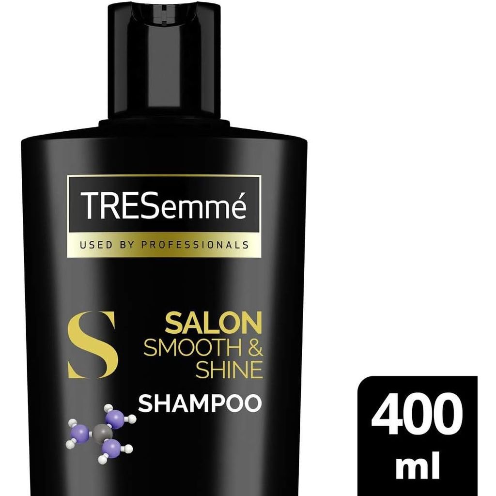 Tresemme, Salon Smooth Shampoo, Smoothing shampoo for frizz control, 12 ml