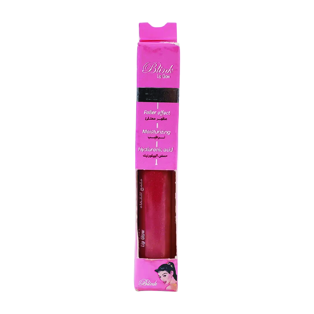 Blink, Lip Gloss Hot Pink, Vibrant glossy lip color with moisturizing effect