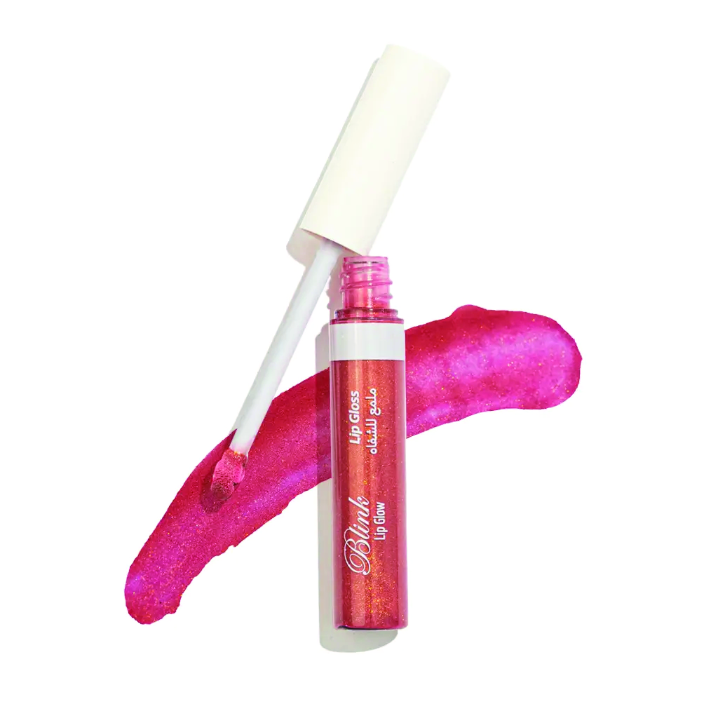 Blink, Lip Gloss Hot Pink, Vibrant glossy lip color with moisturizing effect