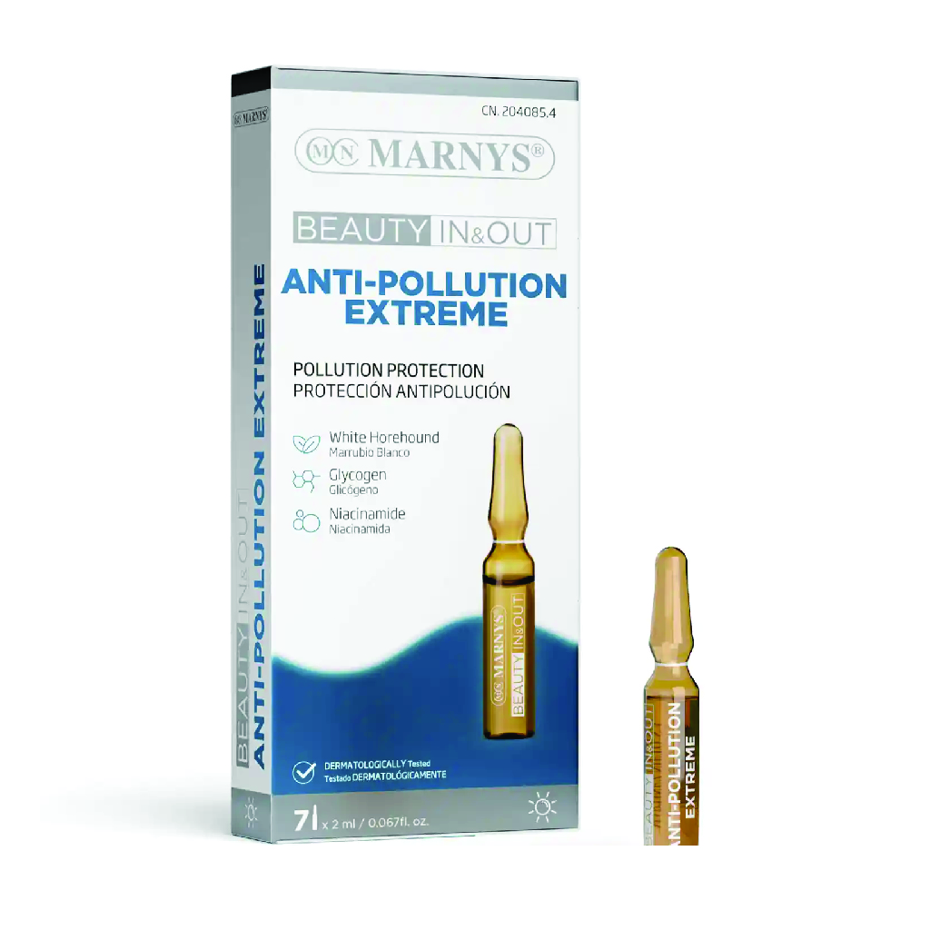 Marnys, Anti-Pollution Extreme Ampoules, Protective anti-pollution serum ampoules, 14ml