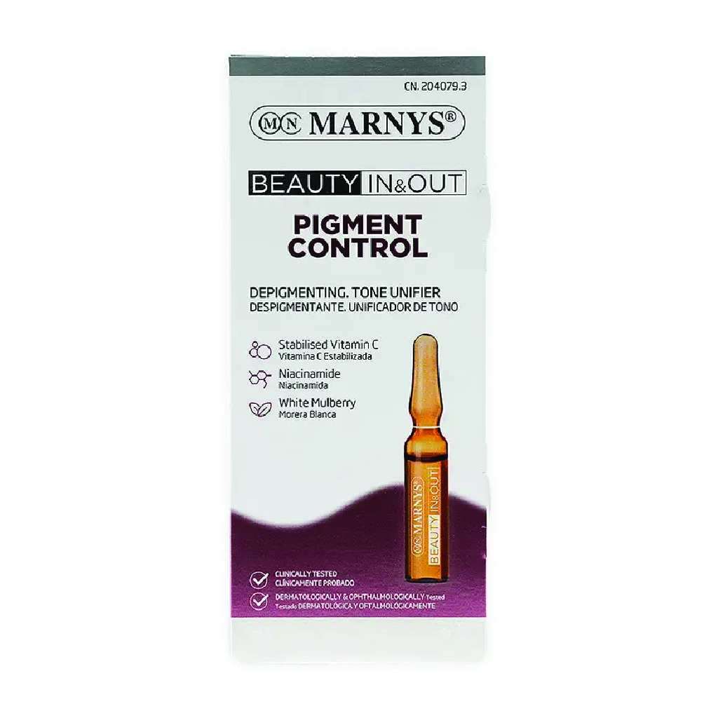 Marnys, Pigment Control Ampoules, Skin brightening ampoules for pigmentation, 14ml