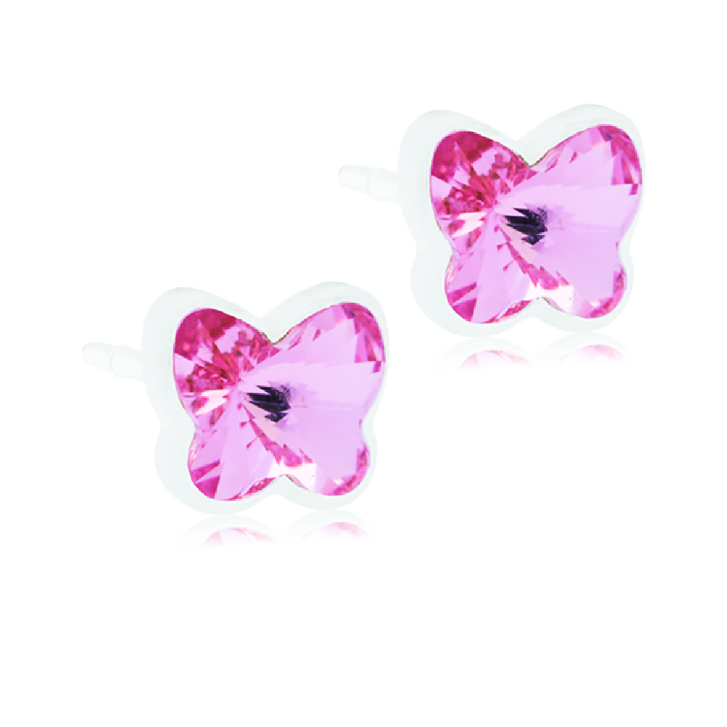 Blomdahl, Butterfly earrings, Hypoallergenic butterfly-shaped earrings