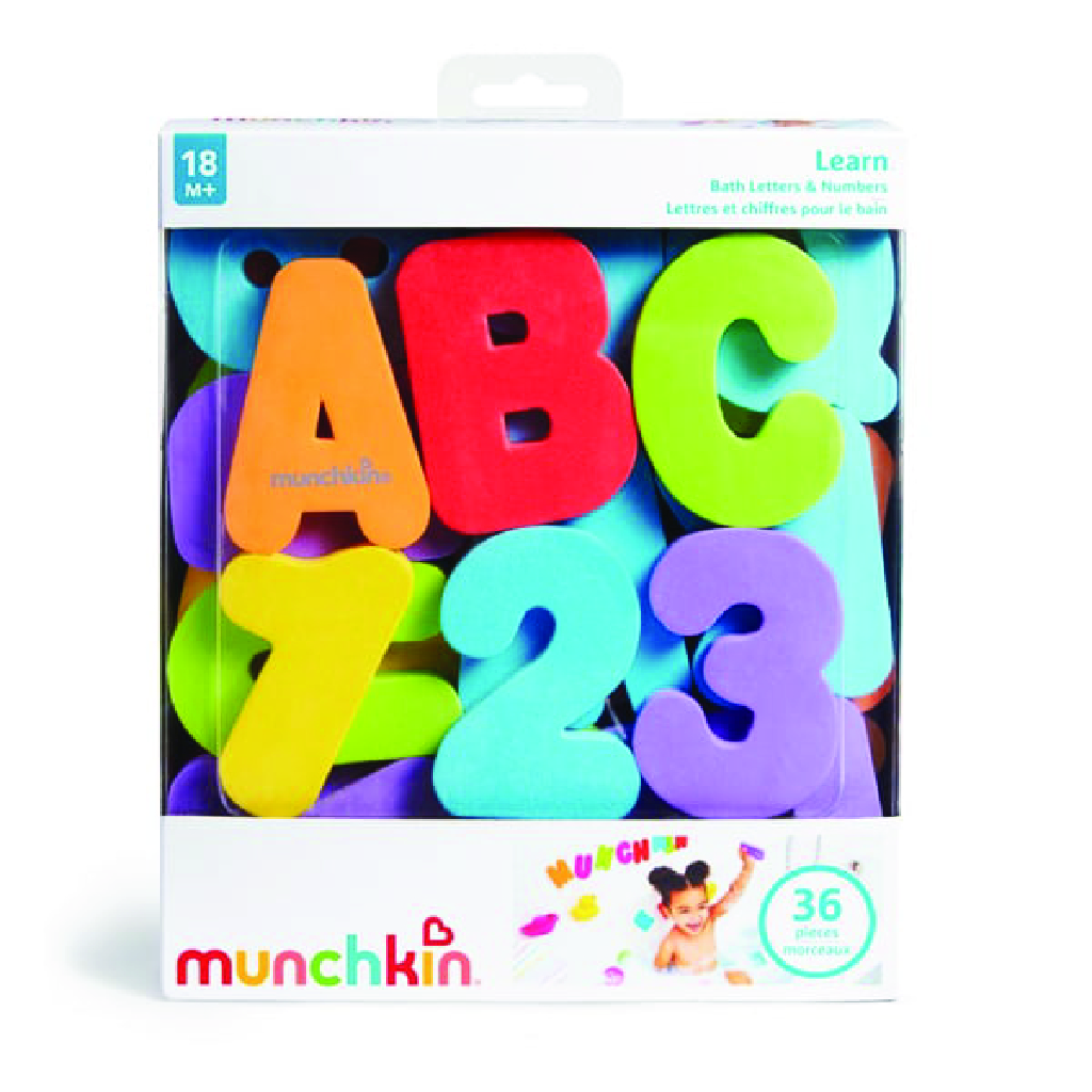 Munchkin Learn Bath Letters&Numbers-Uk